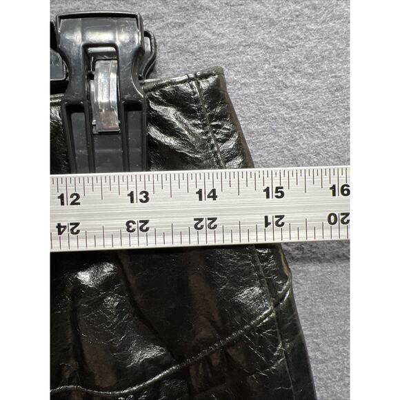Vintage Gap Moto Genuine Leather Mini Skirt Womens Size 1 NWT $134 - Picture 12 of 14